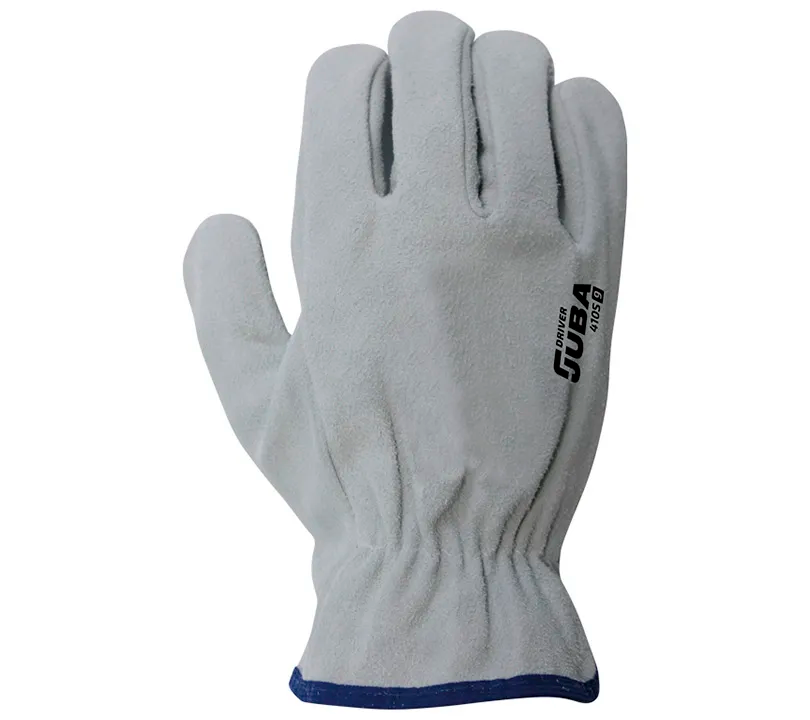 Luva Tipo chefe mista em crute e pele image