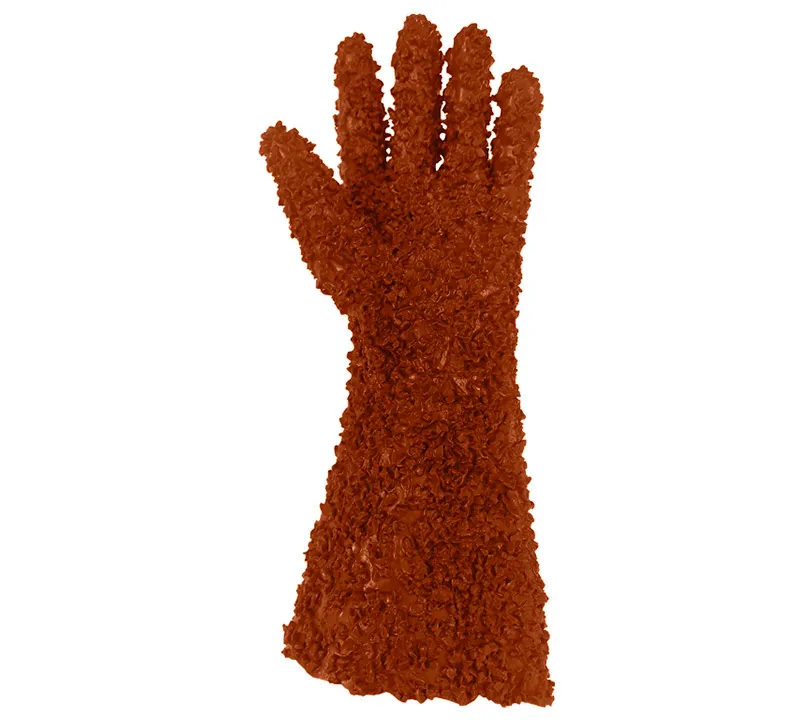 LUVA EM PVC C/SUPORTE ALGOD�O 35 cm. image