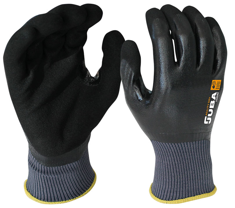 Luva de nylon com revestimento de dupla camada Nitrilo image