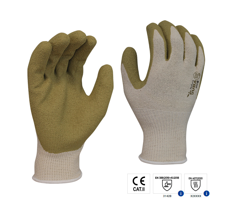 Luva Poli�ster / Algod�o Reciclado Revestido C/L�tex image