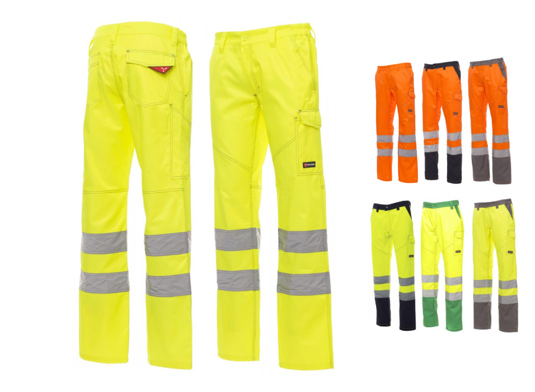 Cal�a Alta Visibilidade Unissexo Tripla Costura Modelo Charter image