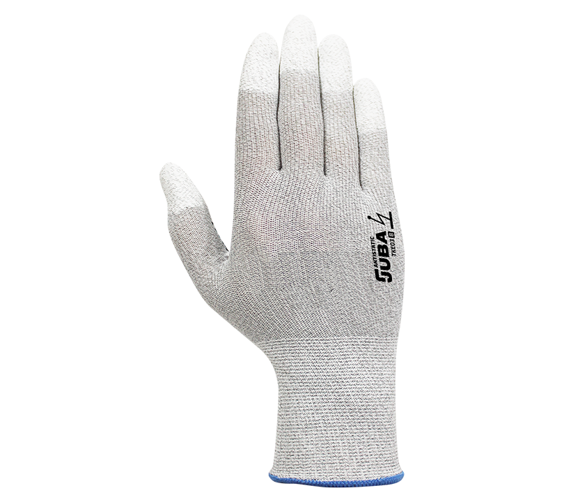 Luva Nylon/Fibra Carbono C/Pontas PU EN16350:2014 image