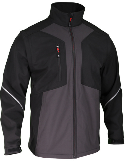 Casaco Softshell. 96% poliester e 4% elastano. 320 g/m� image